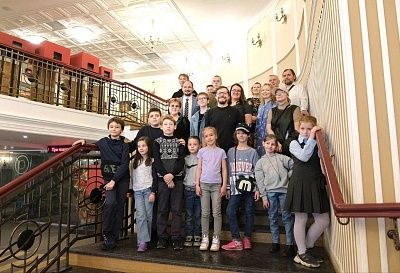 Прошла экскурсия в Московском театре Et Cetera для участников СВО и членов их семей - фото 7
