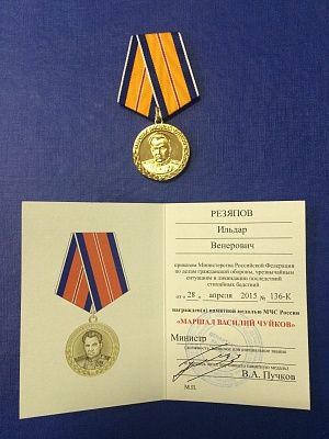 Ветераны России награждены памятными медалями МЧС России. - фото 2